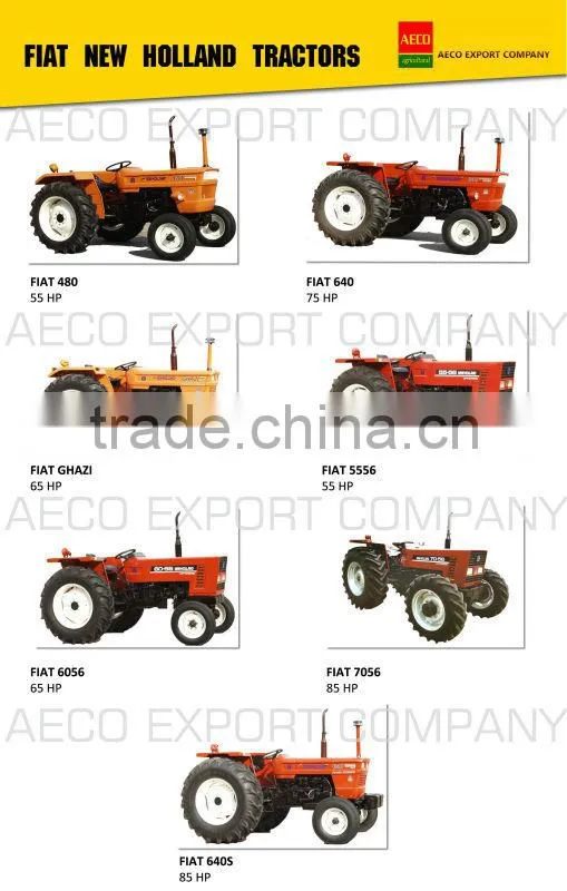 Ridger with Fiat New Holland tractor