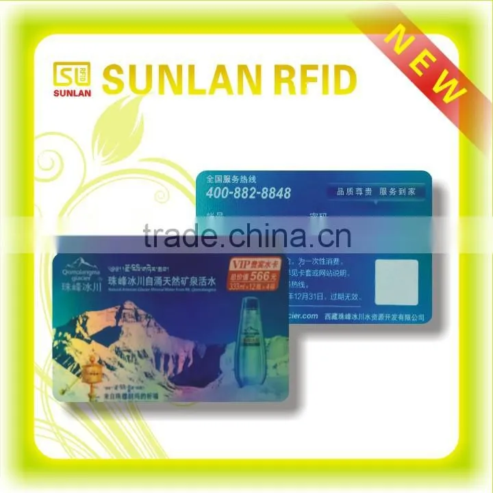 Membership PVC Business Card Lenticular 3D Card