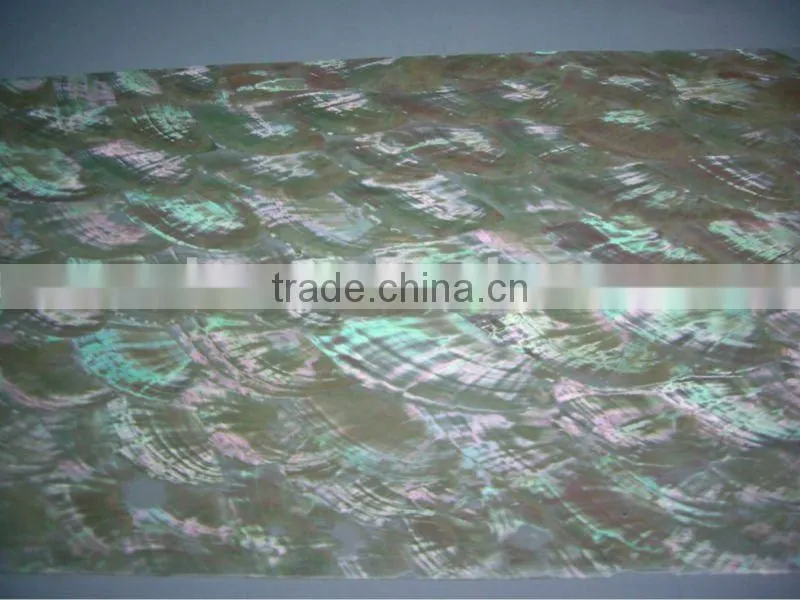 SP008-Japanese abalone shell paper for wall decoration