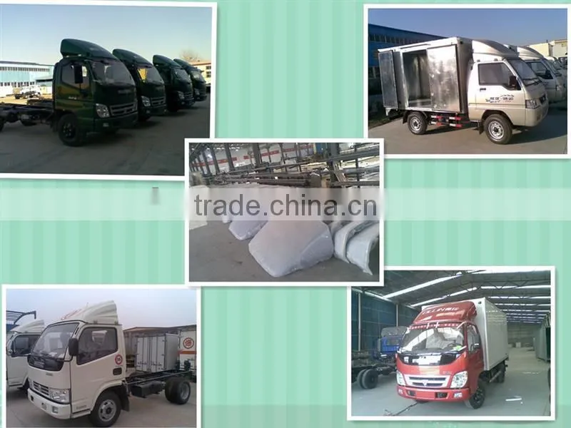 fiberglass isolated truck box in panels special vehical
