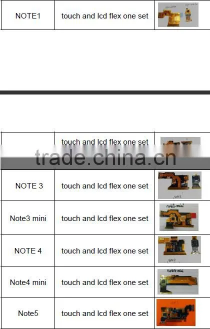 All kinds of model tester flex cable for iphone for samsung for note and a series of moblie phone