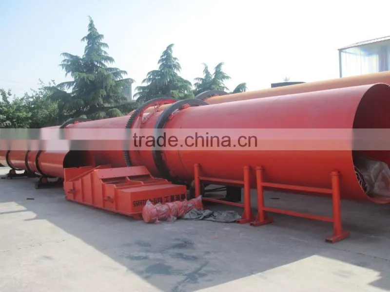 Derui rotary drum dryer machine for drying leaves