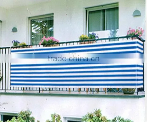 Hot sales colorful HDPE virgin anti UV balcony shade net