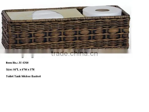 Good quality Wicker file baskets with divider