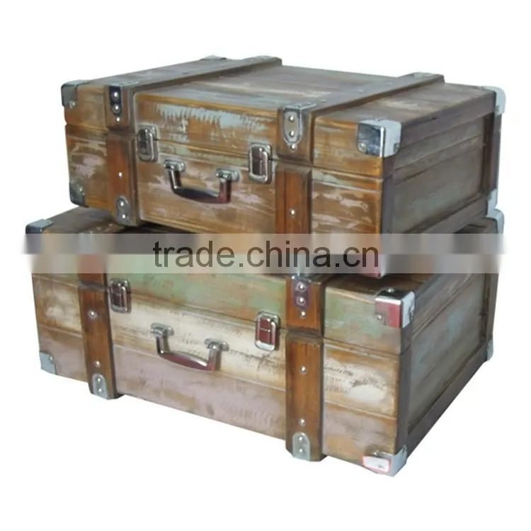 Large Home Storage Design Custom Made Antique Cheap Wooden Boxes