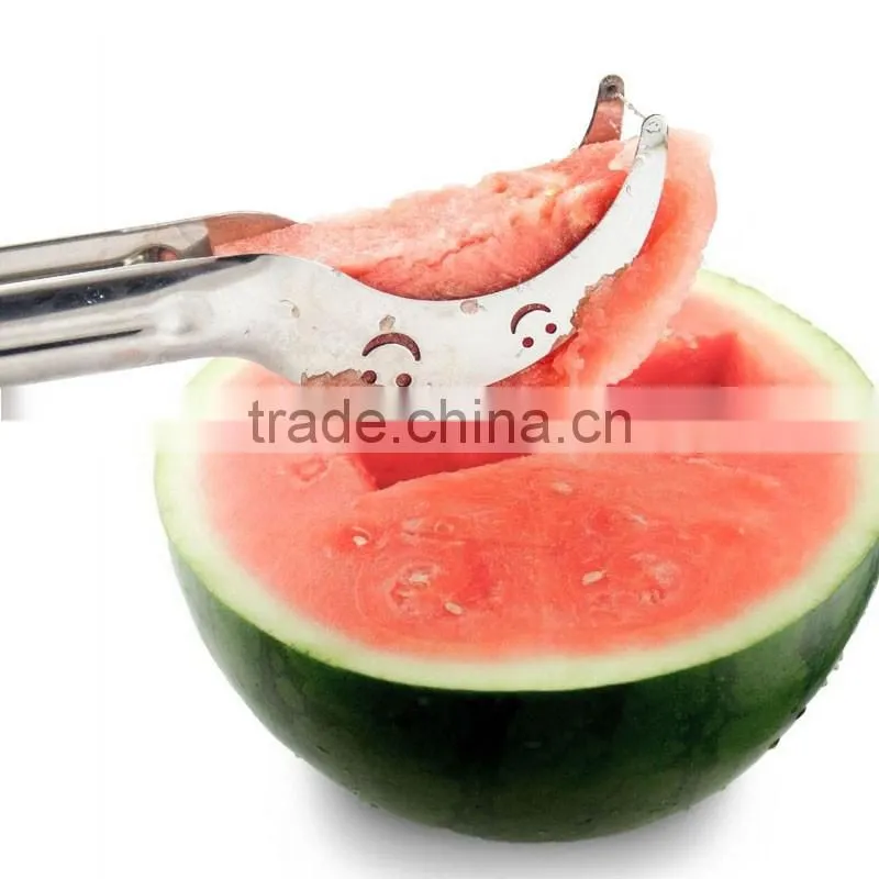 Factory Wholesale Kitchen Gadget Stainless Steel Watermelon Corer Server