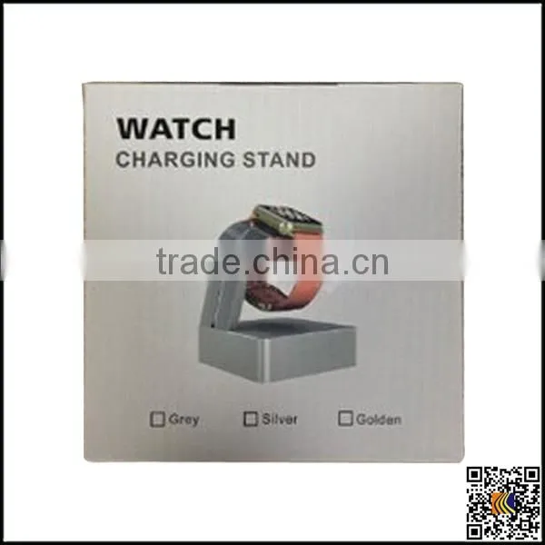 2015 hot aluminum charging stand, charging holder for apple watch