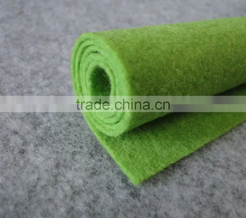 Colorful Eco-friendly Nonwoven fabric felt in rools, Needle punched color polyester felt, needle felt shijiazhuang supplier