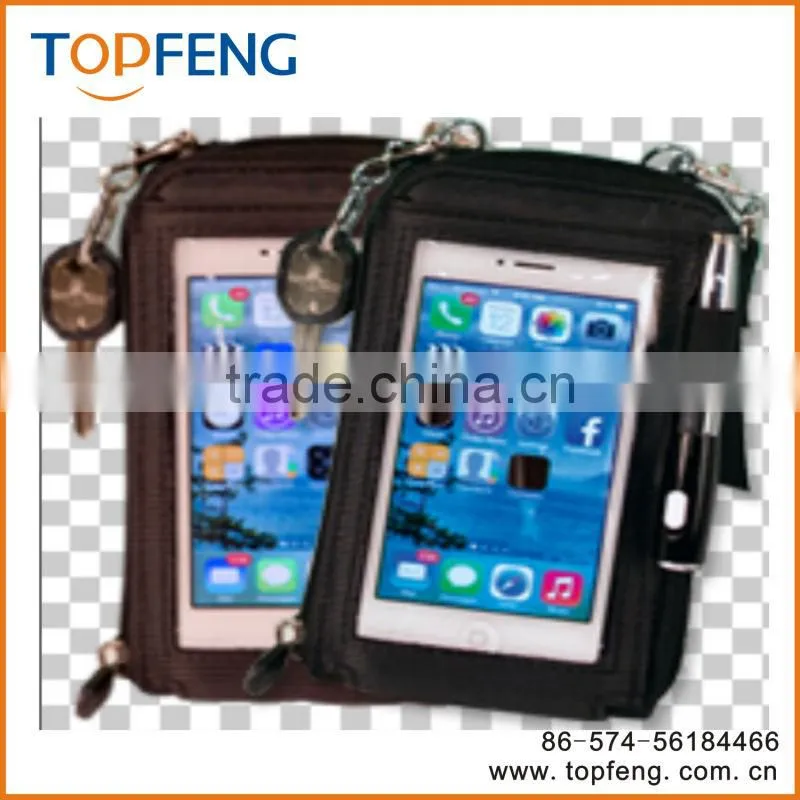 mobile phone bag/ touch mobile phone case/Multi-functional wallet