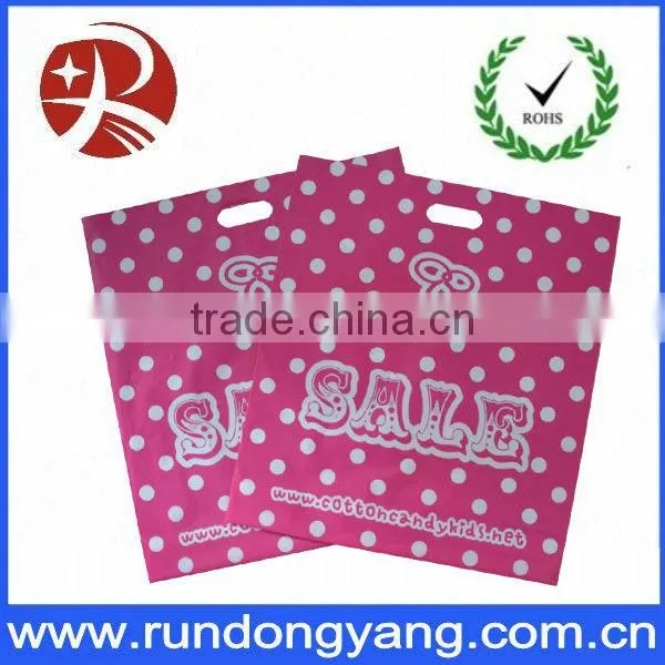 colorful biodegradable plastic shopping bag wholesale
