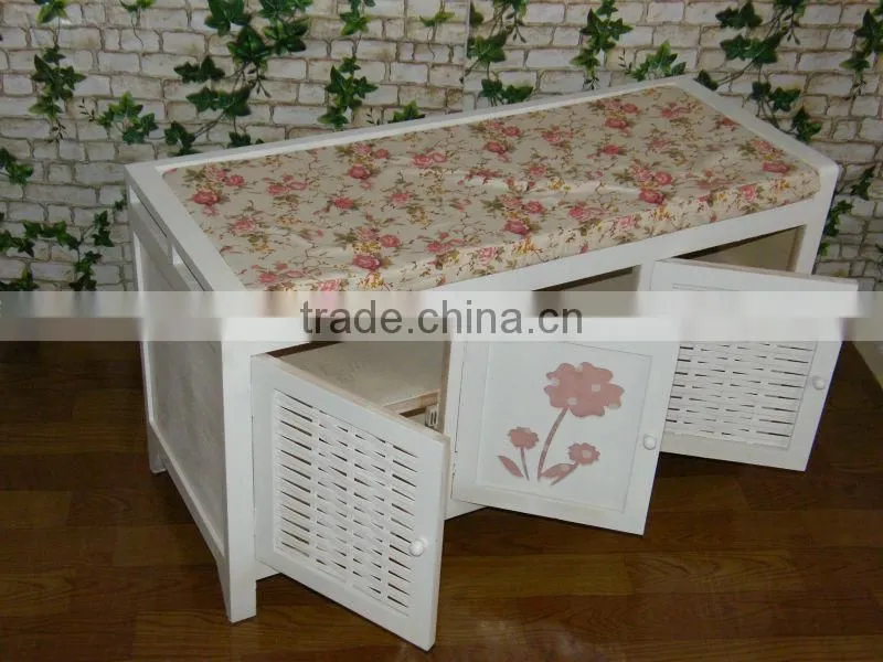 european style woven baskets cabinets wooden home decorative furniture