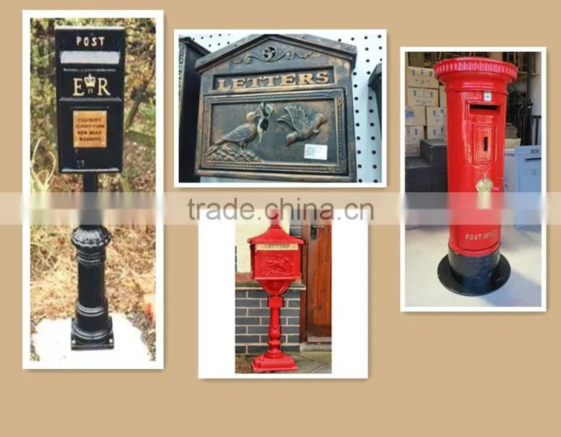 Decorative metal mailbox,mailboxes made in china