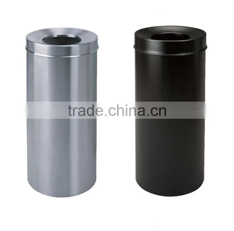 Metal waste bin container price BY-66
