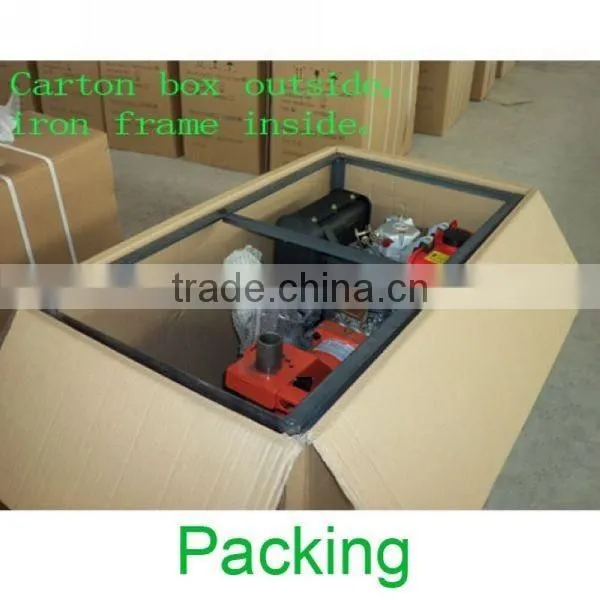 best 6.5HP gasoline hand tiller chain driving agriculture cultivator