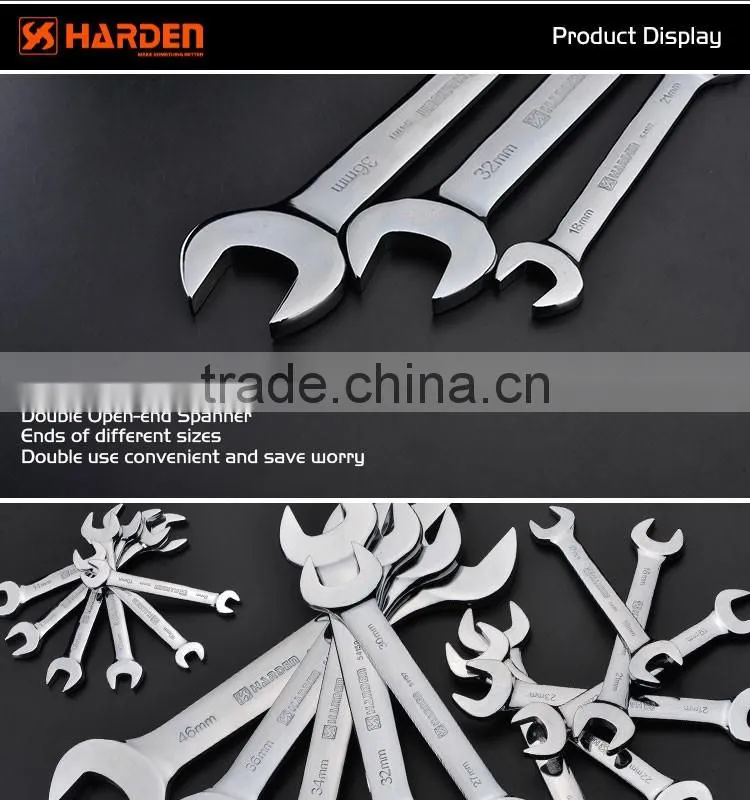 professional double open -end spanner handle tools ratchat wrench durable spanner tools