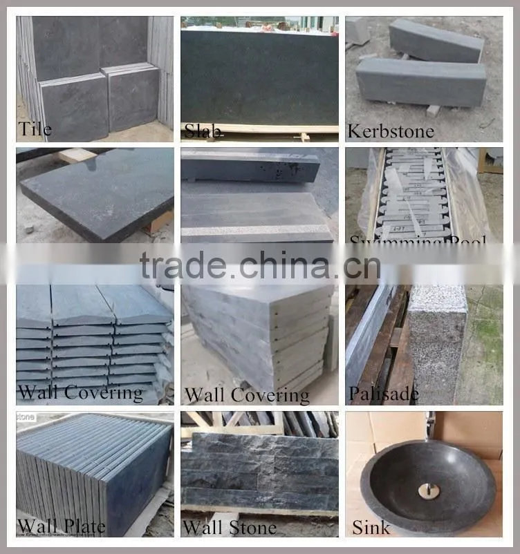 G603 G602 pipeappled granite stone palisade /road polisade