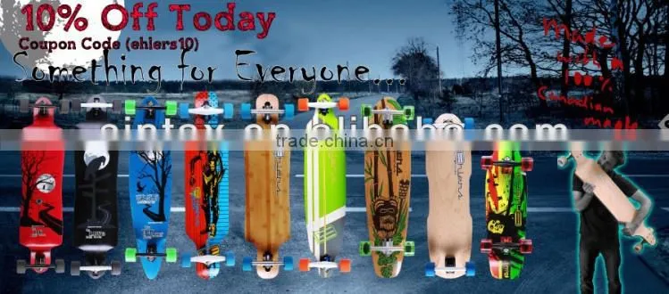 180mm black axis trucks longboard drop through
