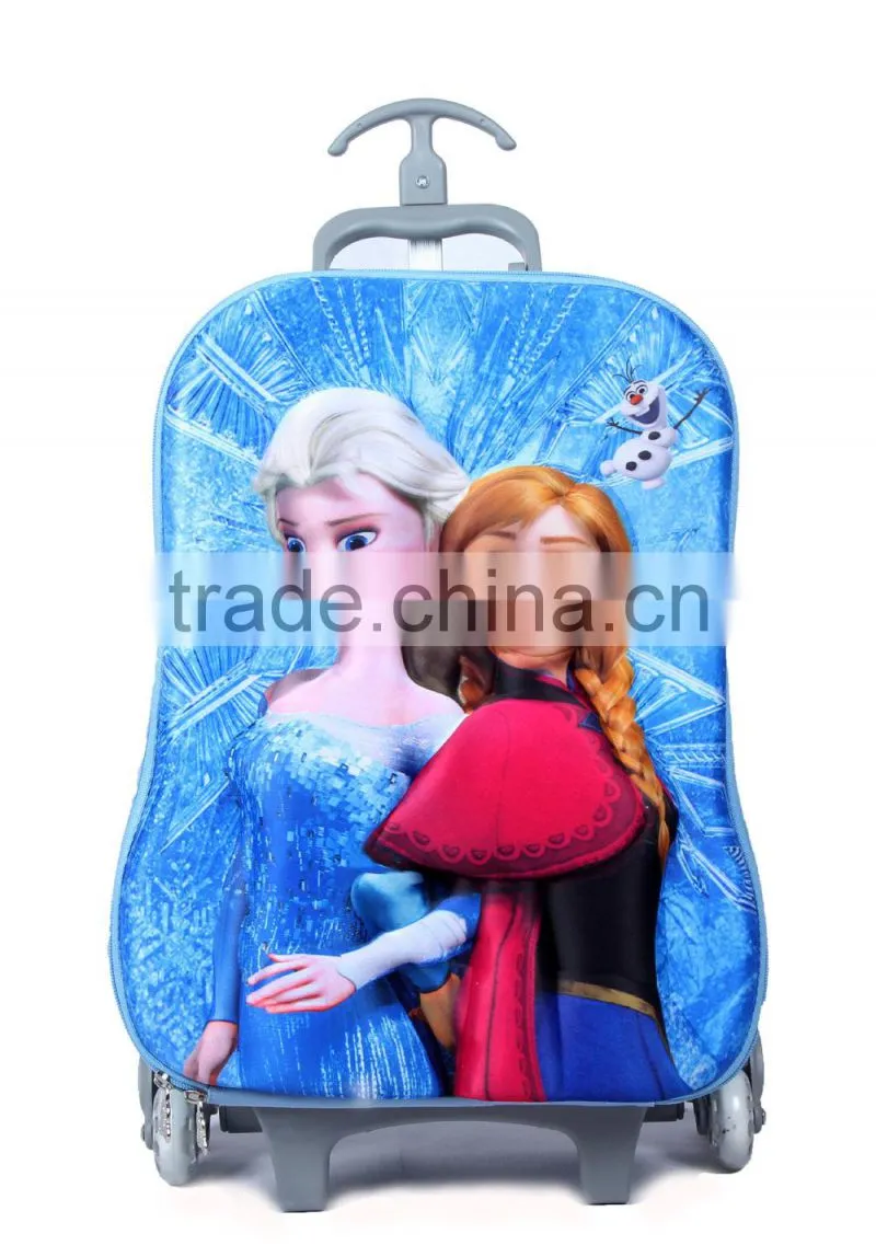 2015 3D wholesale children school bag