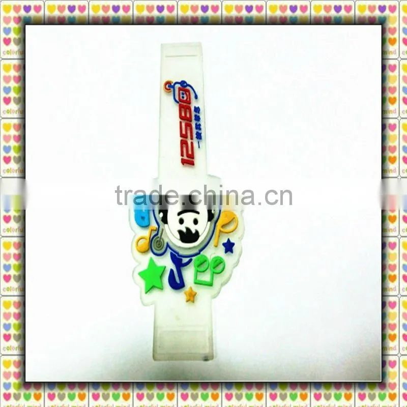 Wholesale high quality silicone rubber keychain