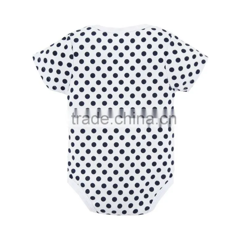 Beautiful Baby Clothes Drop Cotton Baby Rompers For 2017 Summer Style