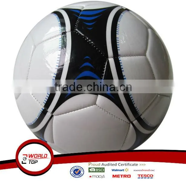 2013 Hot sale PU TPU PVC leather match football