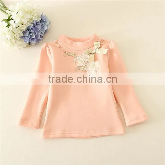 Autumn Baby Girl Cotton Long Sleeve T Shirts, Korean Girls Fashion T Shirts