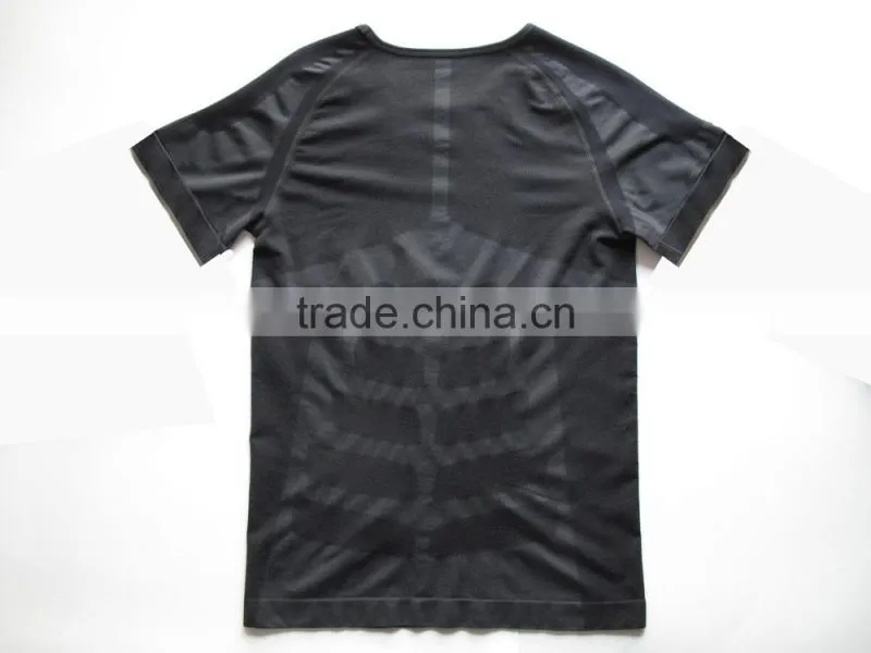 Active sports wear compression thermal shirts