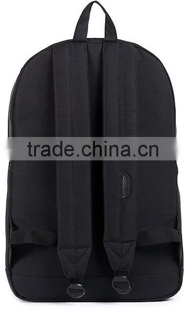 All Black 20L Backpack black polyester and nylon backpack