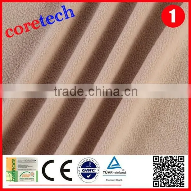 Hot sale polar 100 polyester fleece fabric factory