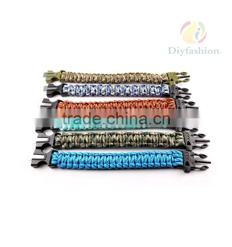 Custom double anchor bracelet paracord Outdoor Survival Bracelet Paracord, Handmade Bracelet PC6015-5