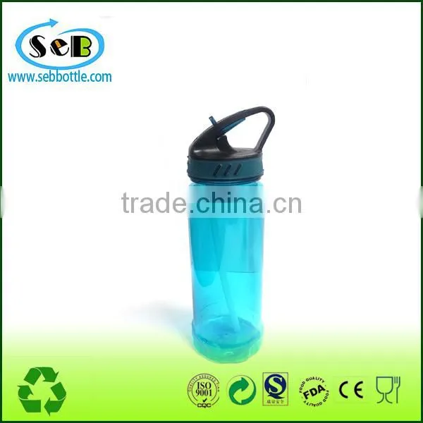 New promotional disposable food grade plastic tritan water bottles for sport , drinking water bottle