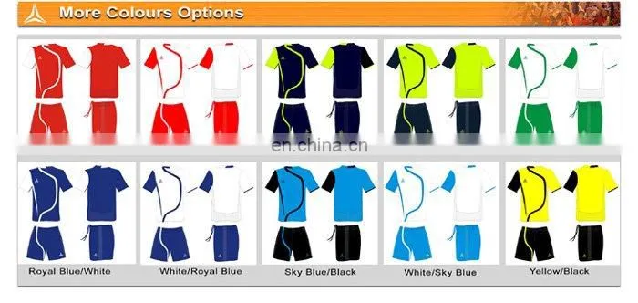 Customized Soccer kit Soccer uniform 2011 new style
