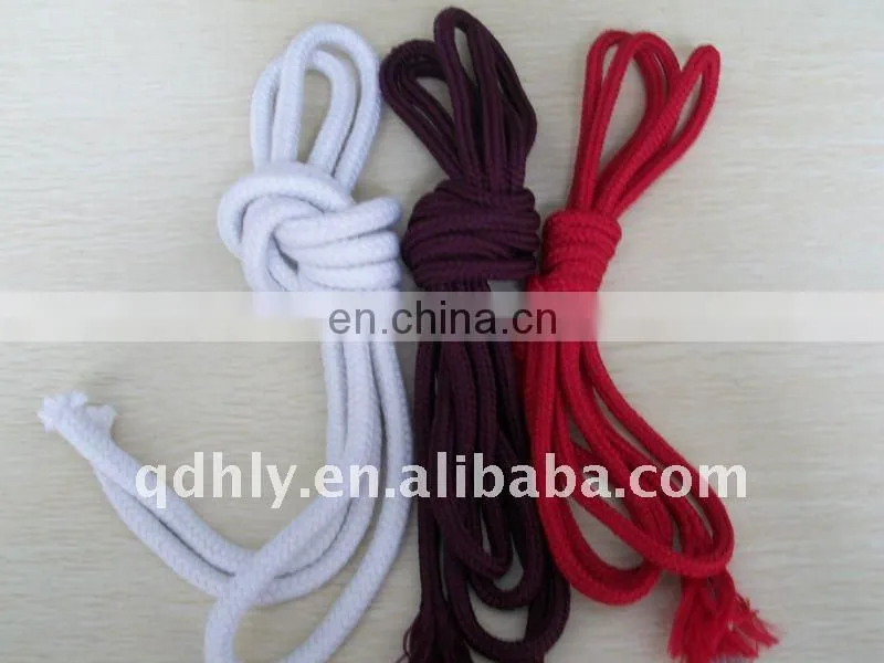1cm bright red cotton rope