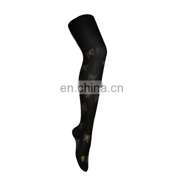 2014 Ladies new style Jacquard popular fashion butterfly printed tights