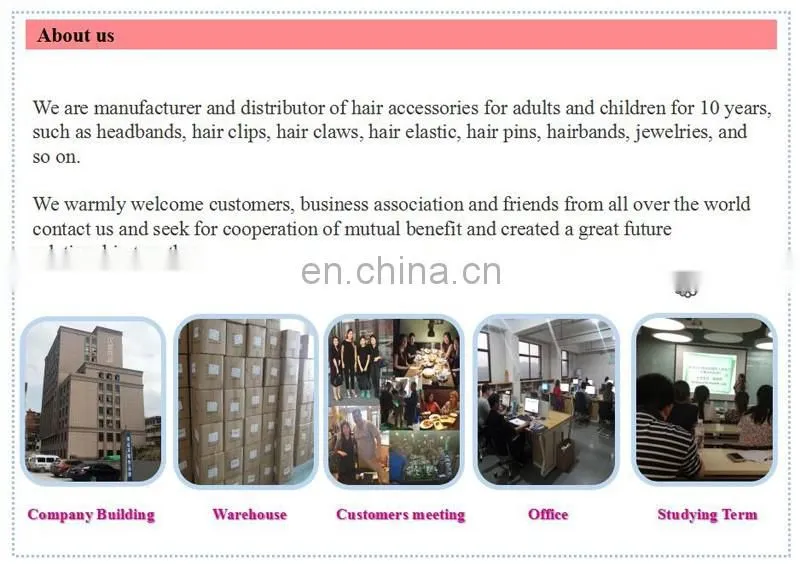 Fashion Factory OEM Acrylic Snap Hair Clip