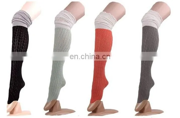 Hot Selling Women socks Colorful Lace Hollow over the knee socks In stock