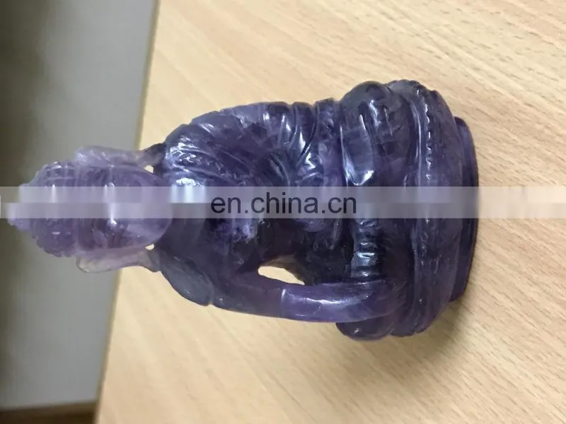 Amethyst statue