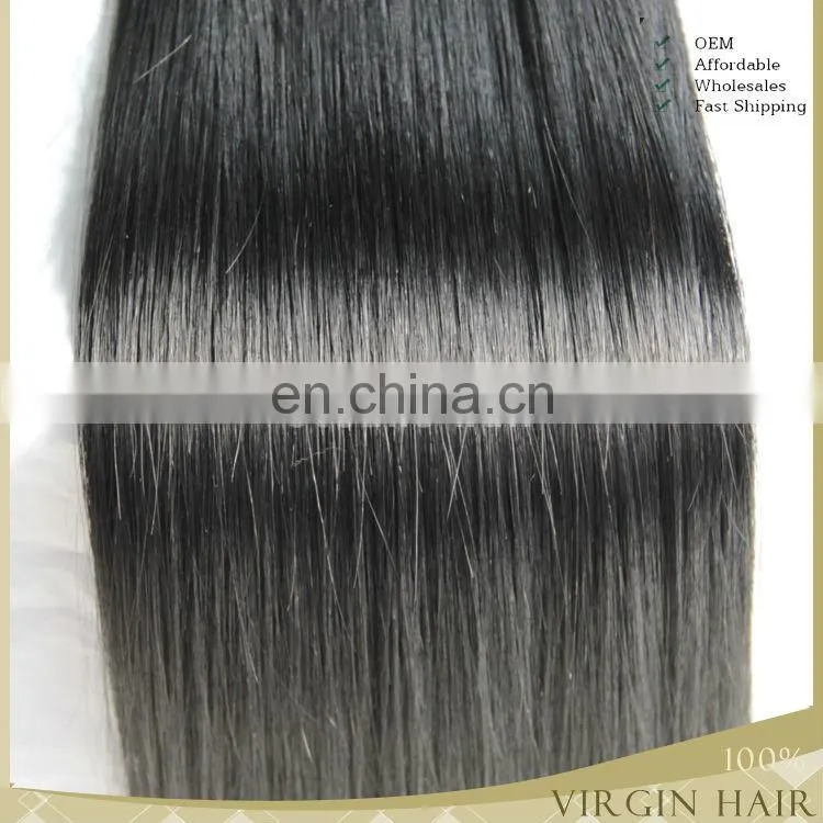 Grade 7A cheap 100% Brazilian human hair Keratin bonded hair extension I-tip hair extension