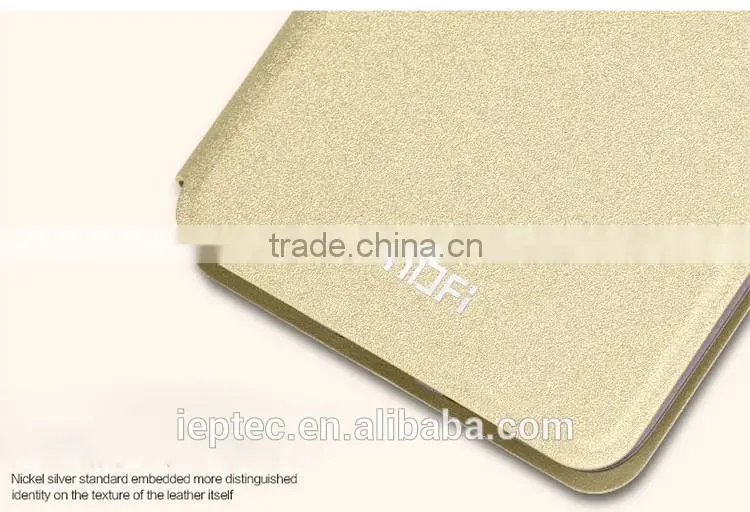 New MOFi Case Celular Housing for OnePlus Three, OnePlus 3, Blank Mobile Phone Coque Leather Flip Cover for One Plus Three