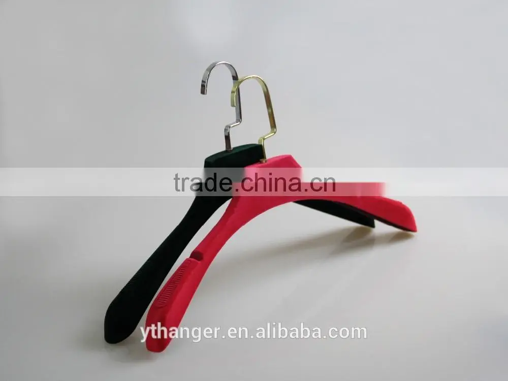 LYB-0429 high-end personalized velvet hanger for dress