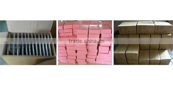 Plastic handle cuticle trimmer french manicure tools