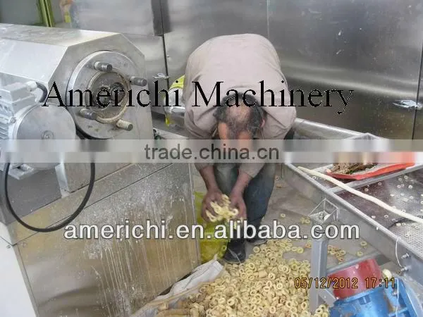 Puffed Corn Snacks Food Machinery in Iran