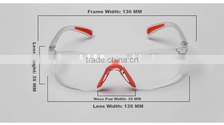 Factory wholesale clear electric welding lens safety glasses dustproof tanning eye protective goggles