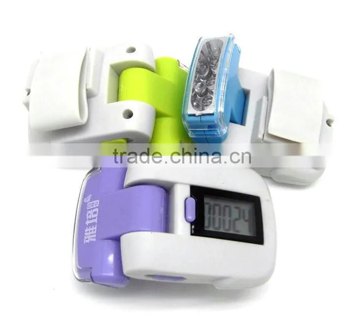 Three Led pedometer ,multifunction pedometer,digital pedometer,Led pedometer