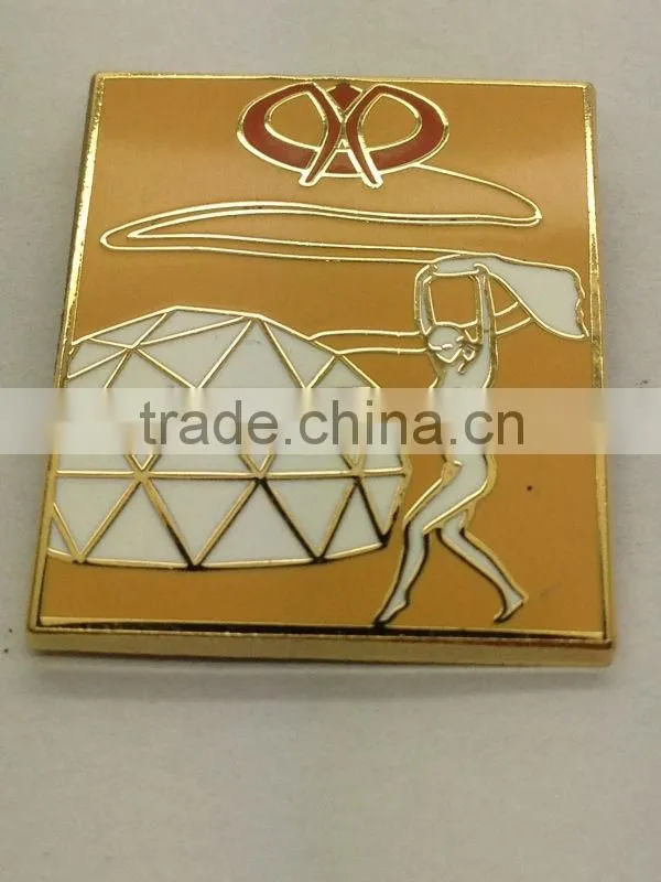 2014 cute bear children's custom metal gift epola badges / imitation lapel pins