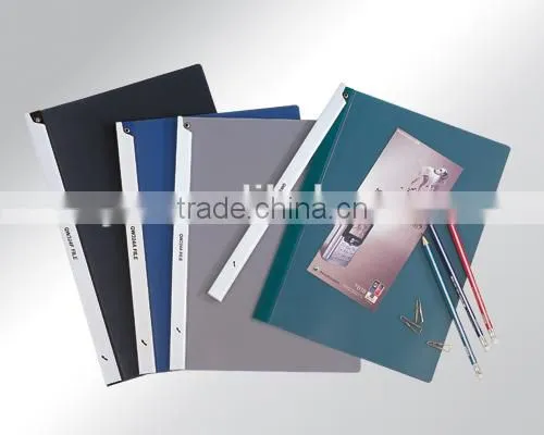 pp/pvc plastic clip report cover a4 office wholesale business clip file folder