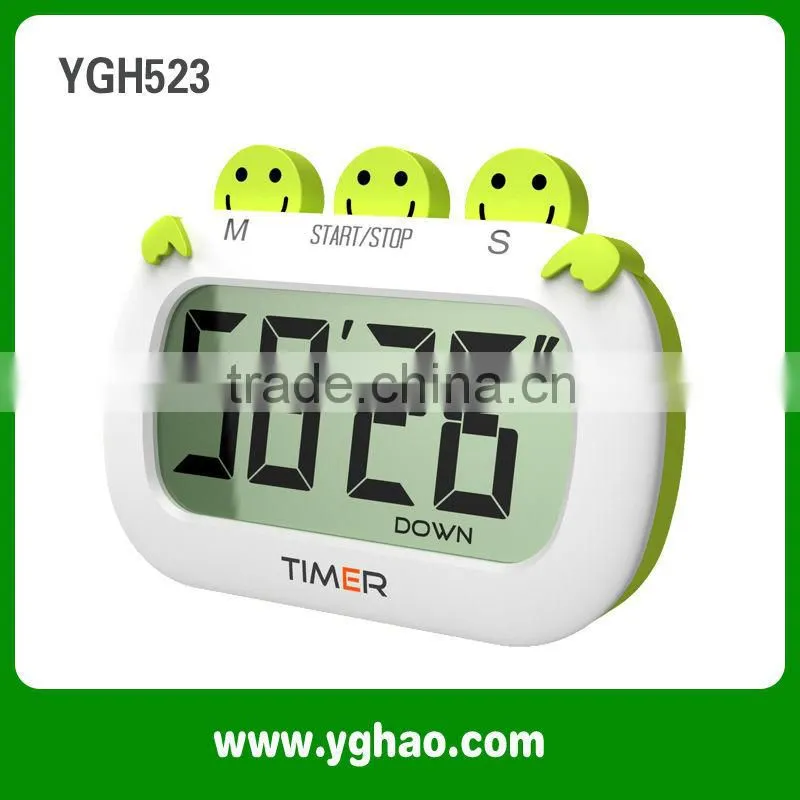 Factory Novetly Gadget Large LCD Digital Cooking Timer with magnet