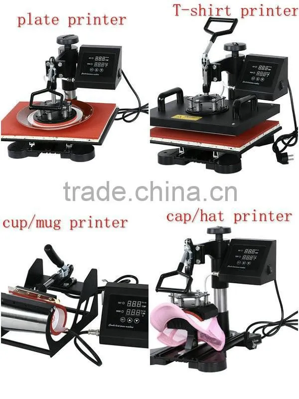 8 in 1 Sublimation Machine 8 in 1 combo sublimation heat press multifuctional 3d printer machine