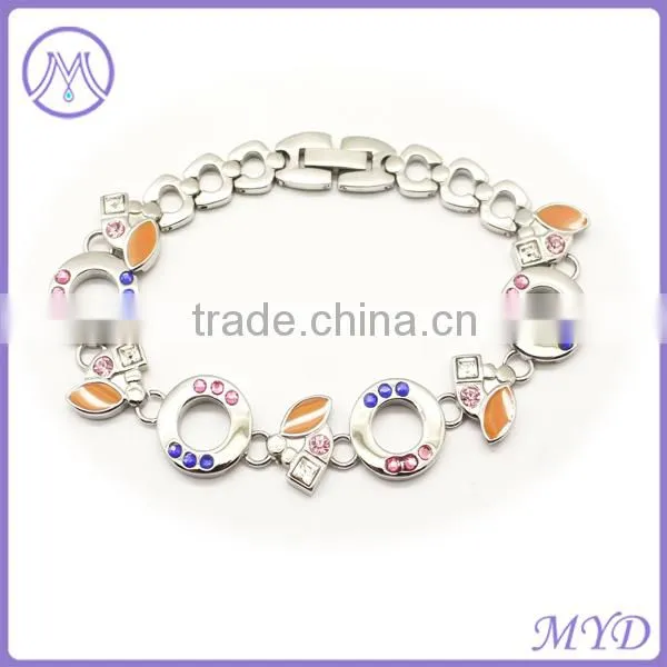 Fashion Design Angel Stainless Steel Bangle Bracelet Mothers Day Jewelry