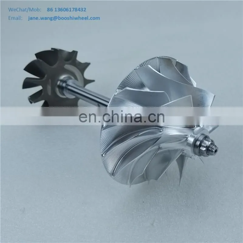 HE451V rotor 2882111 turbocharger shaft ISX ISX15 engine 3792586 3783568 2882004 2881807 2882111rx turbo turbine wheel